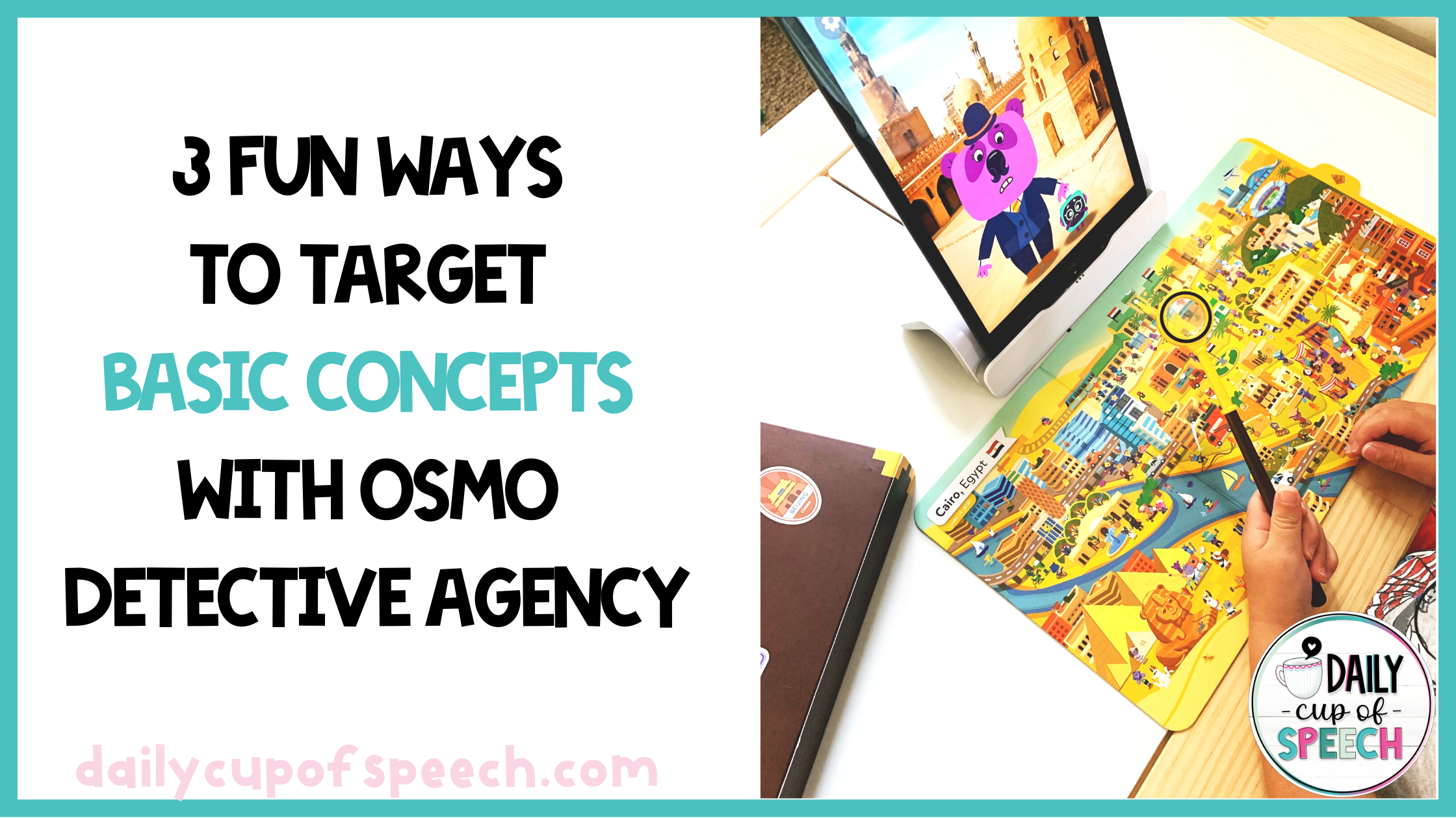 Picture of the Osmo detective agency game