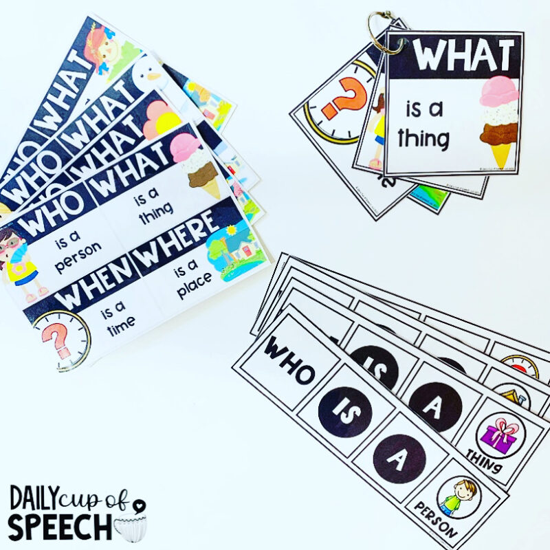 10 Fun Activities for Teaching Wh Questions in Speech Therapy » Daily ...